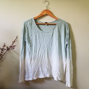 Free People slouchy oversized silhouette fit long sleeve